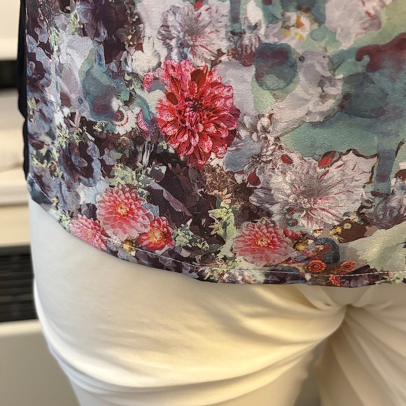 H&M Colorful Floral Print Blouse - Picture 2 of 7